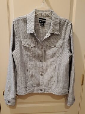 Jones New York Linen Jacket